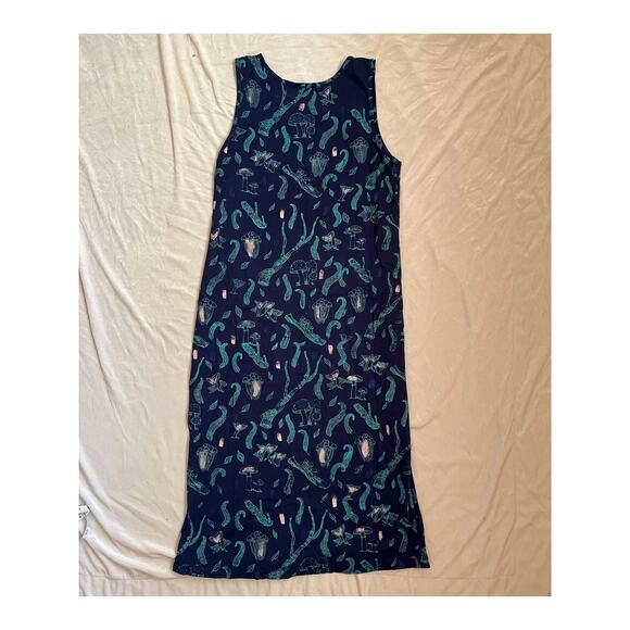 Tonlé x Plant Kween Recycled Fabric Tank Dress Size Small - Picture 2 of 7
